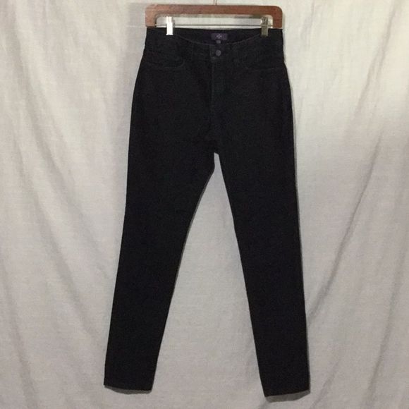 NYDJ Pants - NYDJ Black Wash Denim Legging Made In U.S.A.